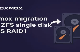 Proxmox migration from ZFS single disk to ZFS RAID1